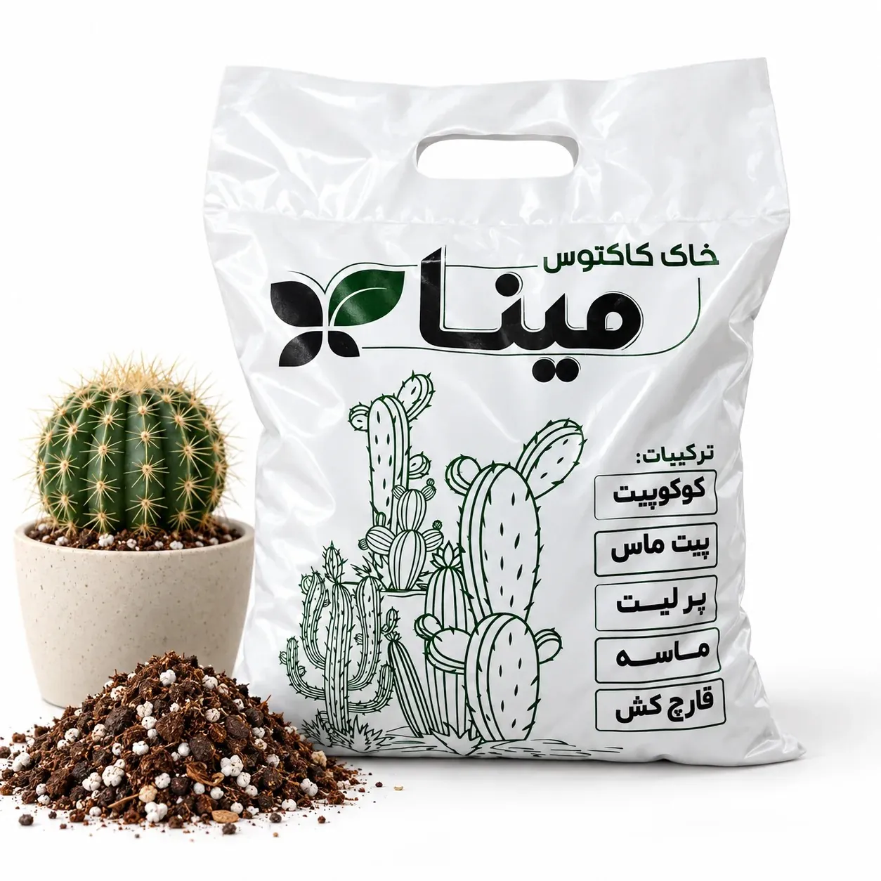 خاک کاکتوس Moss Lab